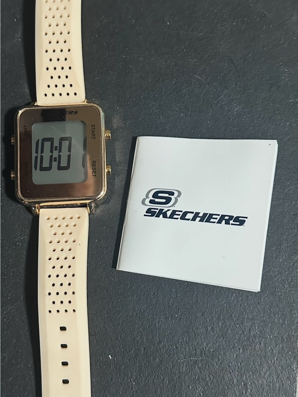 Skechers Women's Light Pink Digital Sport Watch